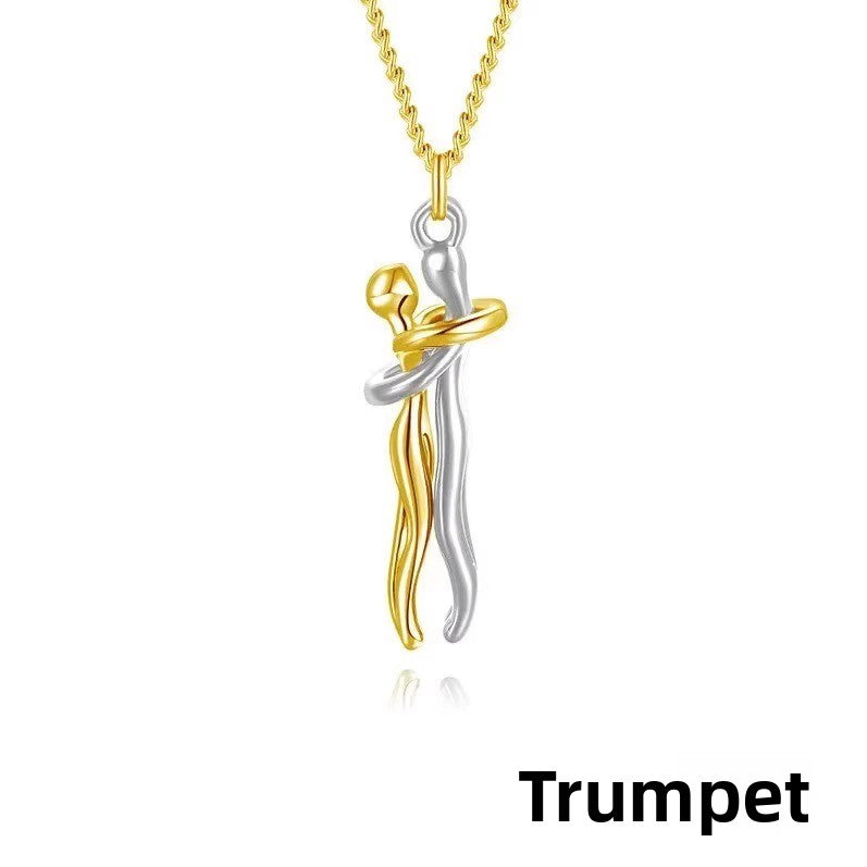 Embrace Necklace Pendant