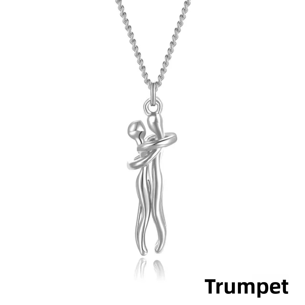 Embrace Necklace Pendant